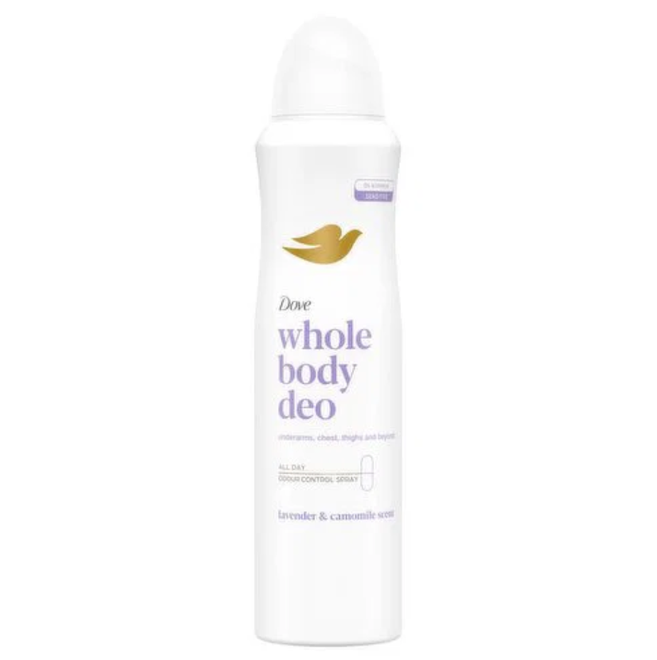 Dove Lavender & Camomile Whole Body Deodorant Spray 150 ml
