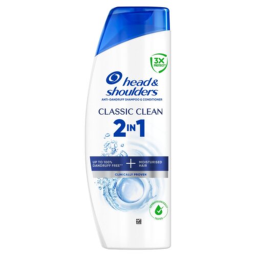 Head & Shoulders Classic Clean 2-in-1 Anti-Dandruff Shampoo 250ml
