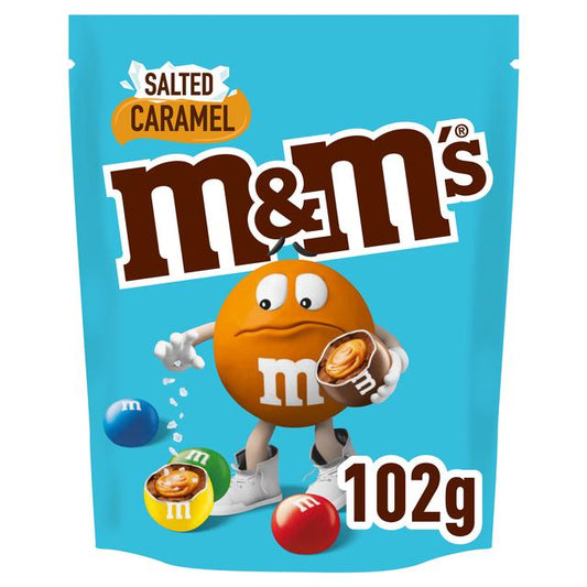 M&M's Salted Caramel Chocolate Pouch 102g